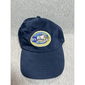 VINTAGE MTA STRAP BACK TUCK STRAP HAT NY CITY TRANSIT TEAM SAFETY